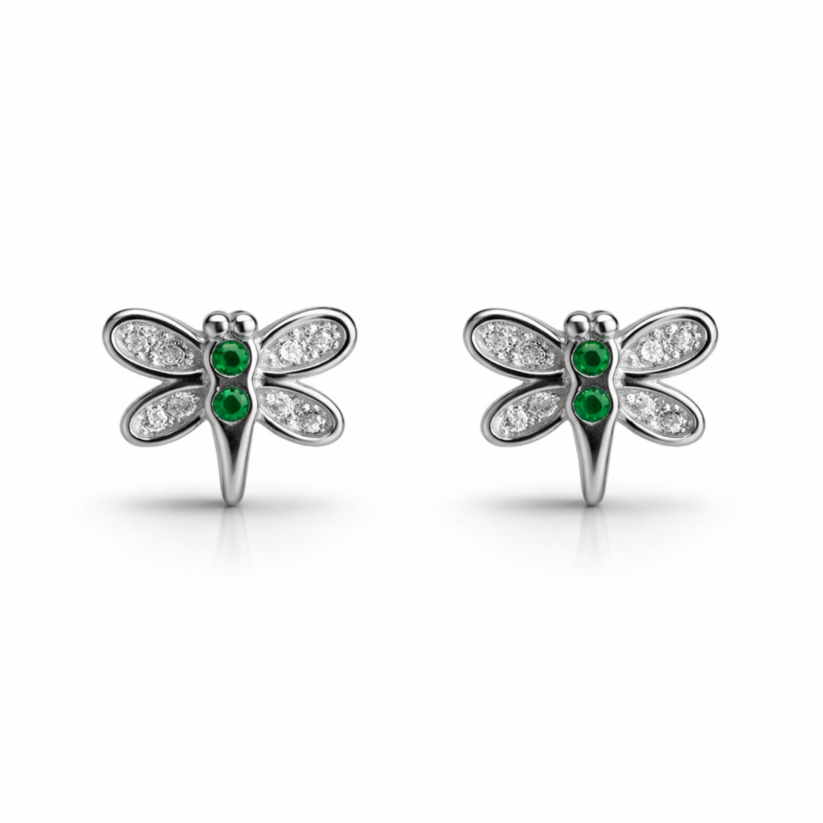 925 Sterling Silver Dragonfly Stud