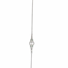 925 Sterling Silver Dual Peacock Adjustable Bracelet